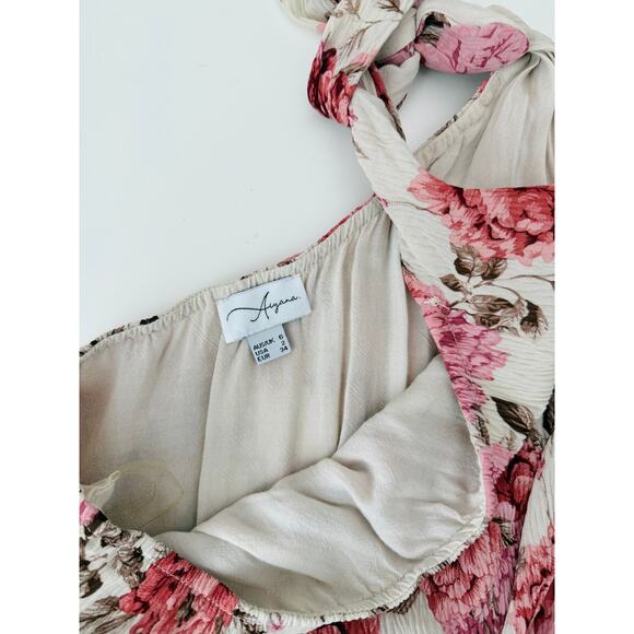 Showpo pink ruffle one shoulder mini dress - size 2 - Picture 4 of 5